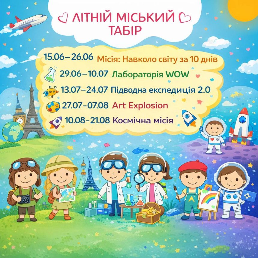 літній табір 2026